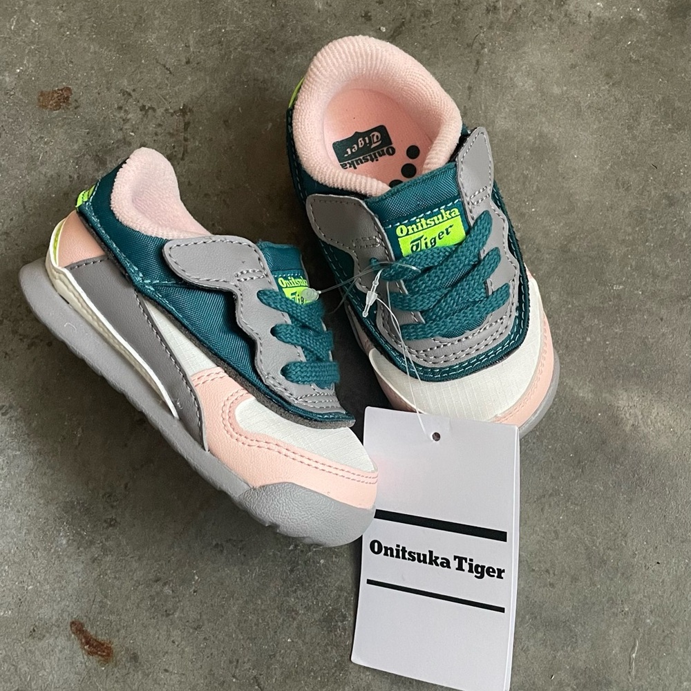 Onitsuka Tiger by Asics ADMIX RUNNER KIDS Velvet Pine/ Breeze